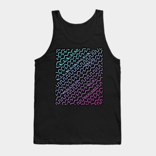 Synthesizer Waveforms for Electronic Musician Tank Top